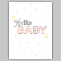 Hello Baby Card