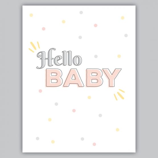 Hello Baby Card